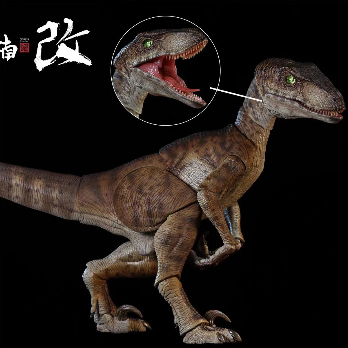 Model Kit Dinosaur Bandai - تمثال ديناصور جديد كليًا من نانمو