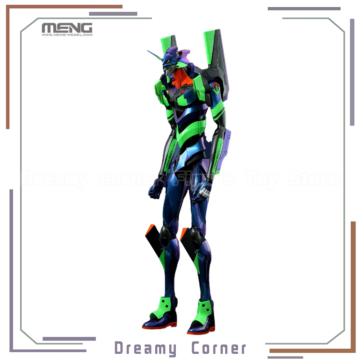 Model Kit Eva 01 - 【متوفر في المخزون】نموذج MENG Mecha-001LH EVA