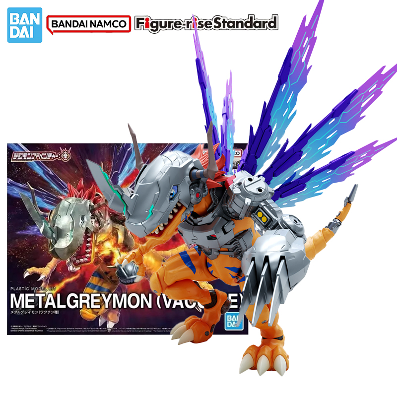 Model Kit Digimon - بانداي الأصلي حقيقية الشكل ديجمون أطقم