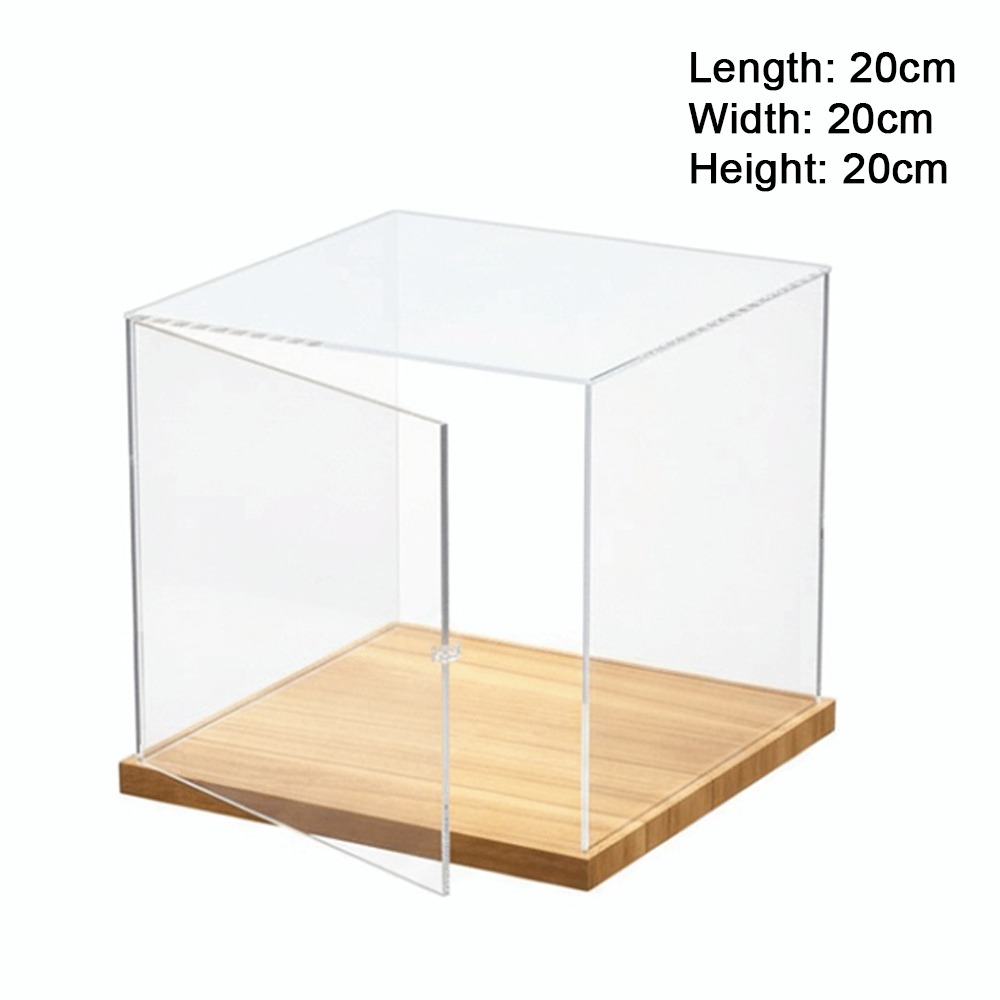 Model Kit Display Case - صندوق عرض أكريليك شفاف، تصميم قابل