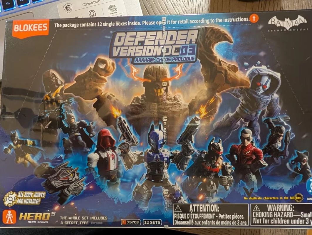 Model Kit Blokees - متوفر: Blokees Dc Defender إصدار 03