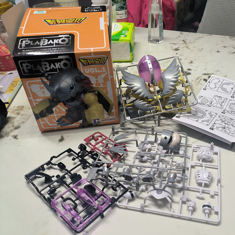 Model Kit Digimon - الأصلي Plamodel Digimon مغامرة البلاستيك أطقم