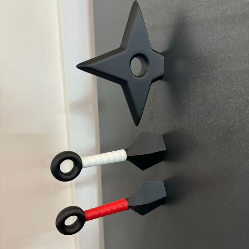 Model Kit Ninja - زينة الثلاجة، زينة ثلاجة ثلاثية الأبعاد