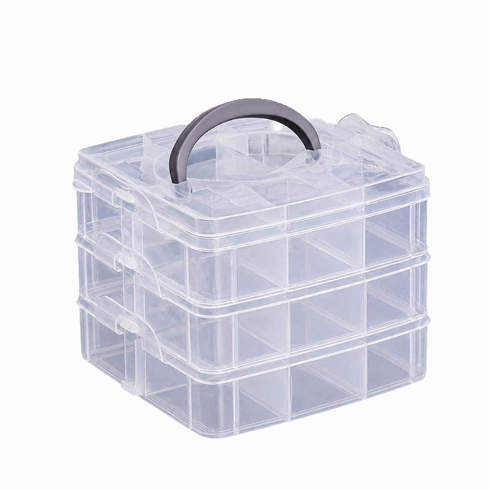 Model Kit Display Case - صندوق تخزين سيارات شفاف من سبائك