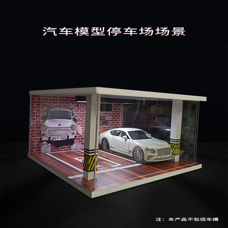 صندوق عرض سيارات داي كاست بمقي - مراجعة Model Kit Display Case وسعره