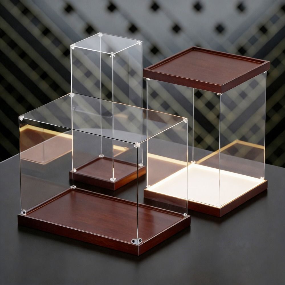 صندوق عرض أكريليك شفاف قابل لل - مراجعة Model Kit Display Case وسعره