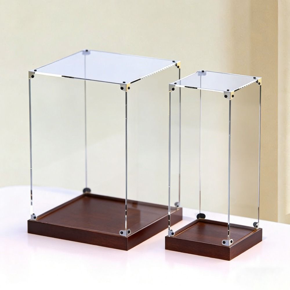 صندوق عرض أكريليك شفاف قابل لل - مراجعة Model Kit Display Case وسعره