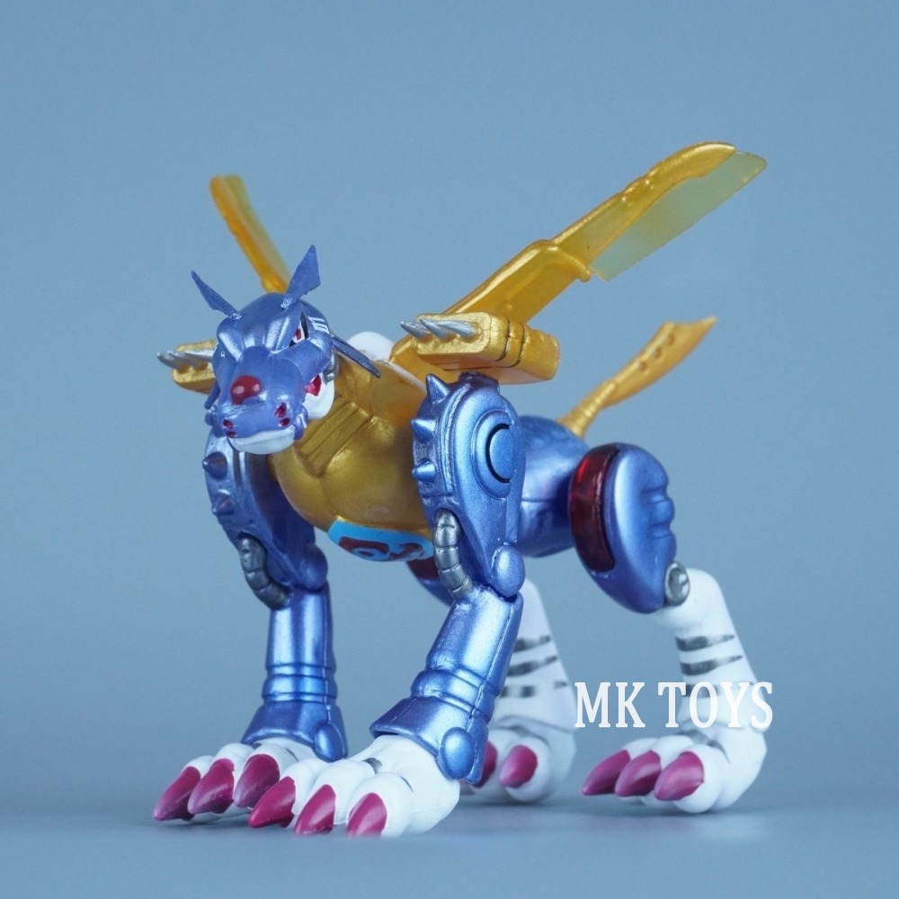 تمثال معدني لشخصية غارورومون م - مراجعة Model Kit Digimon وسعره