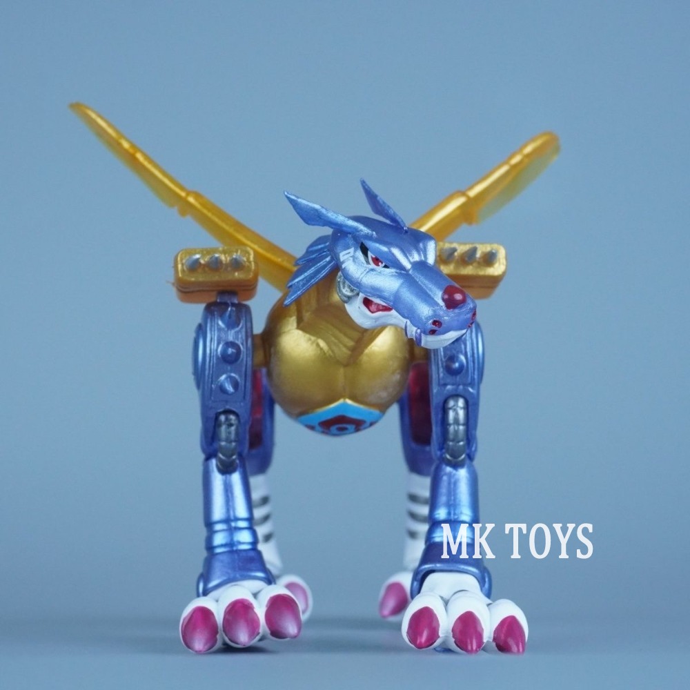 تمثال معدني لشخصية غارورومون م - مراجعة Model Kit Digimon وسعره