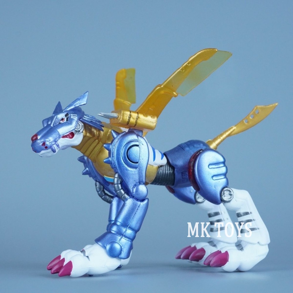 تمثال معدني لشخصية غارورومون م - مراجعة Model Kit Digimon وسعره