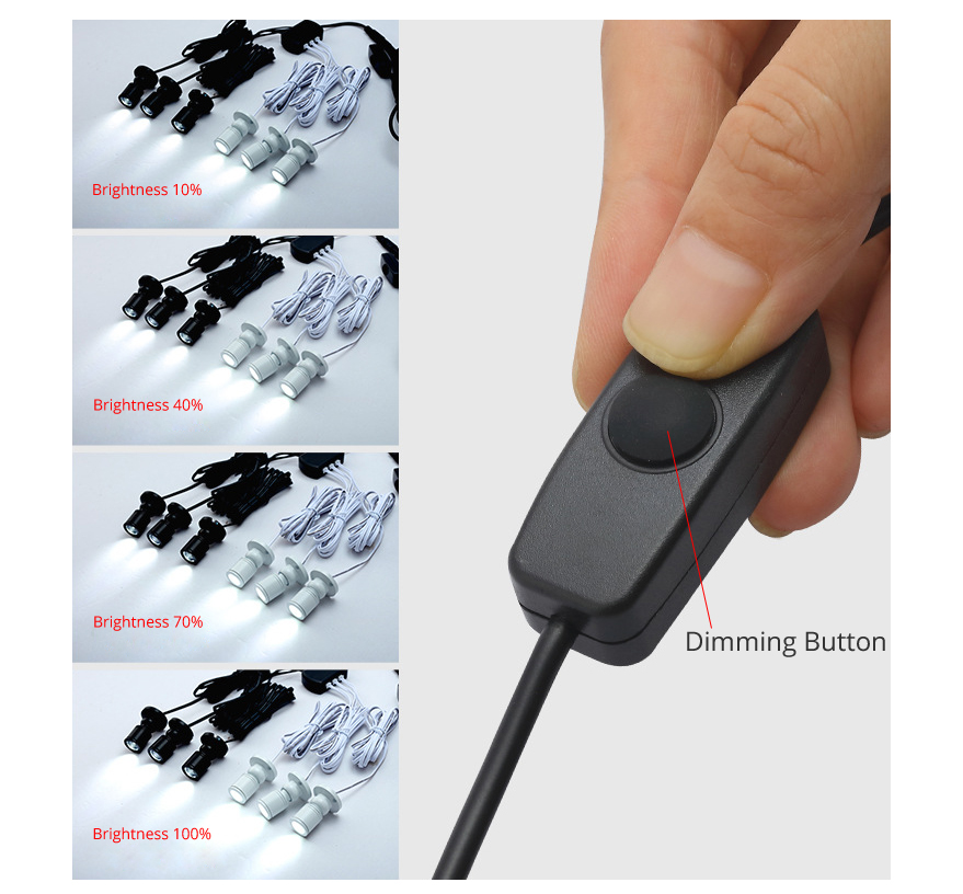 مجموعة من 4 قطع إضاءة LED قابل - مراجعة Model Kit Display Case وسعره