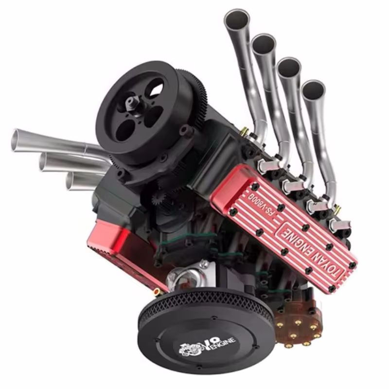 محرك TOYAN V8 غازي رباعي الأشو - مراجعة Model Kit V8 وسعره