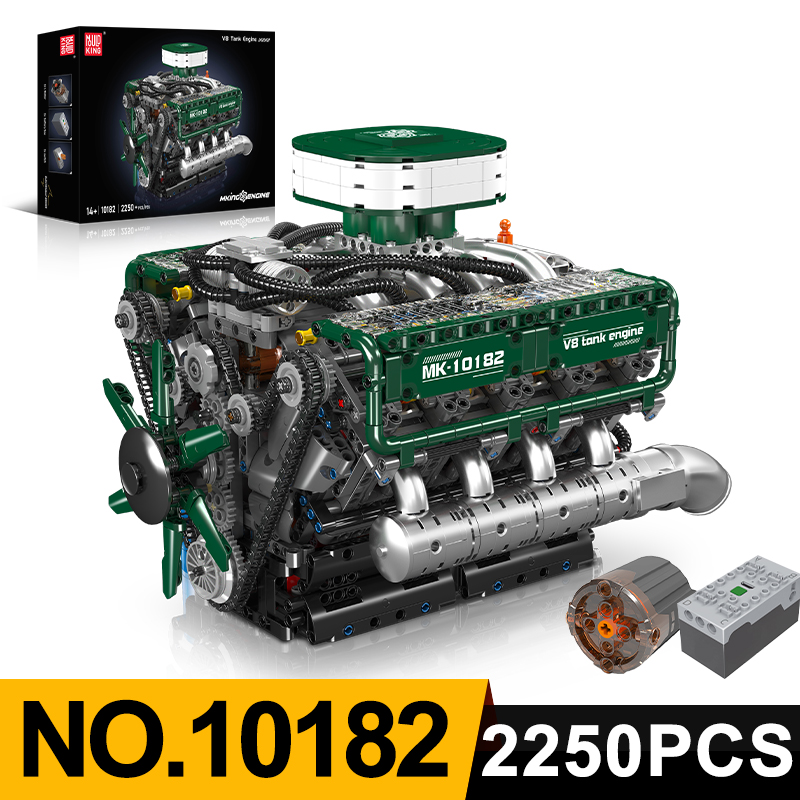 قالب الملك 10182 V8 خزان المحر - مراجعة Model Kit V8 وسعره