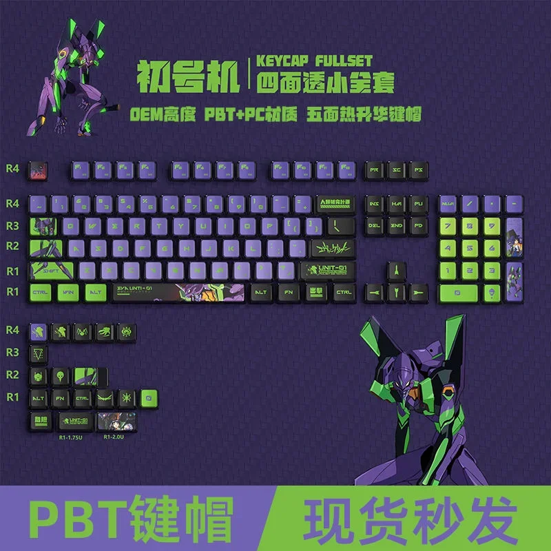 EVANGELION Eva Keycaps XDA EVA - مراجعة Model Kit Eva 01 وسعره