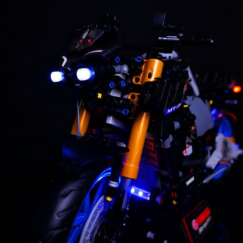 طقم إضاءة LED لـ LEGO 42159 Te - مراجعة Model Kit Yamaha وسعره