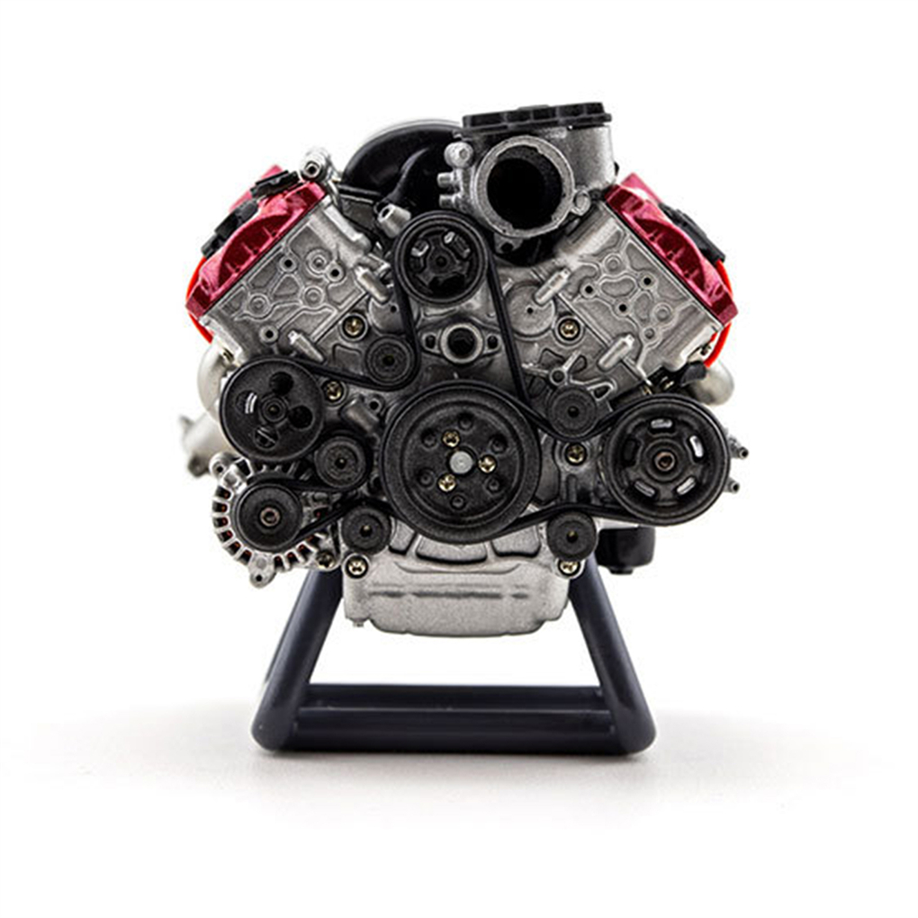 طقم تجميع نموذج محرك V8 داخلي  - مراجعة Model Kit V8 وسعره