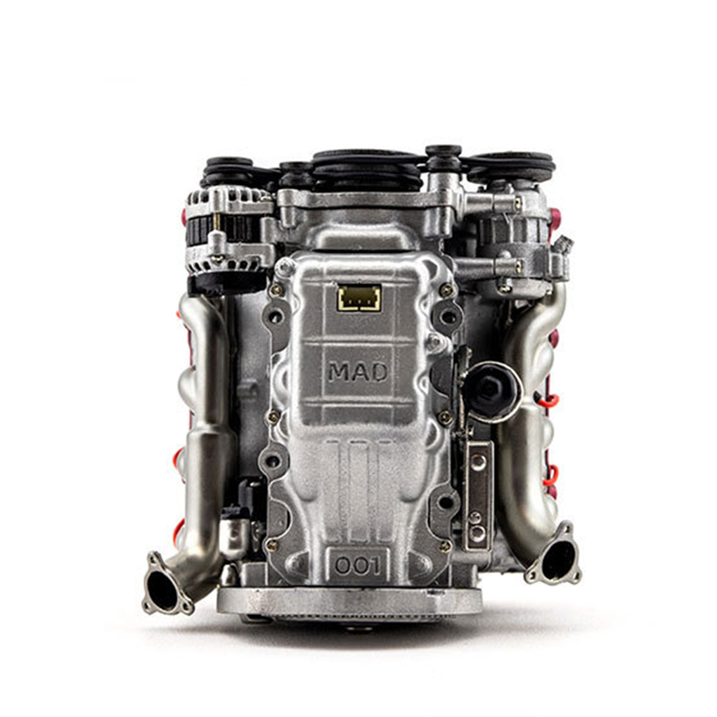طقم تجميع نموذج محرك V8 داخلي  - مراجعة Model Kit V8 وسعره