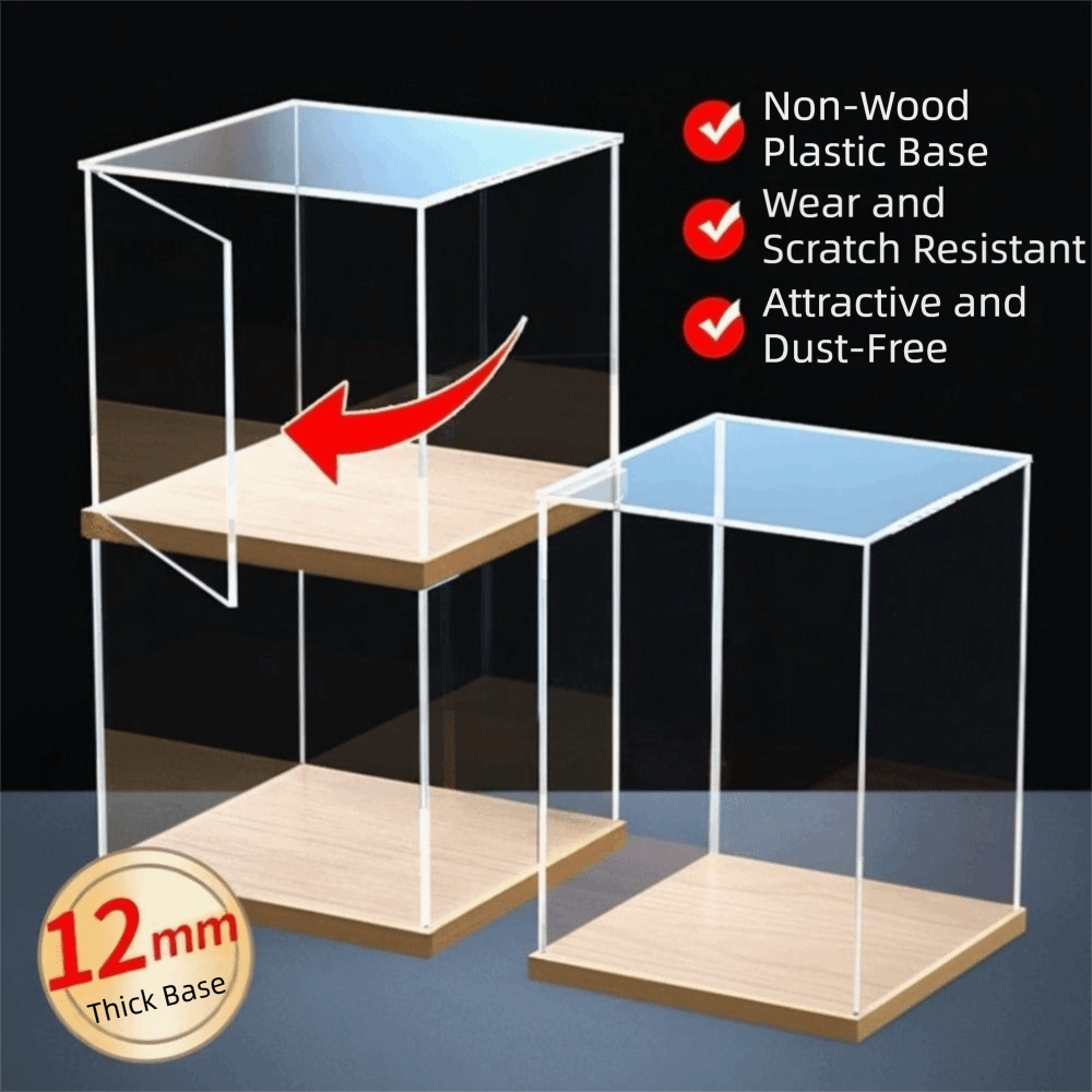 صندوق عرض أكريليك شفاف، تصميم  - مراجعة Model Kit Display Case وسعره