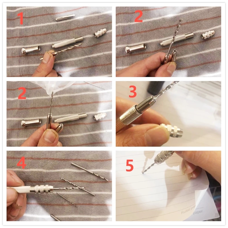 المهنية دبوس ملزمة اليد لقمة ث - مراجعة Pin Vice Micro وسعره