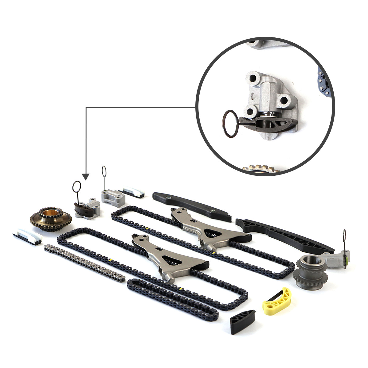 توقيت سلسلة عمود الحدبات الضاب - مراجعة Model Kit V8 وسعره