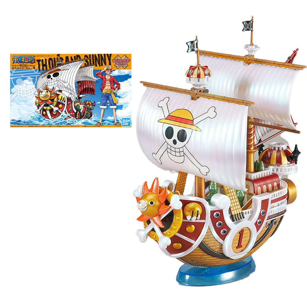 ملصقات شخصيات أنمي ون بيس، سلا - مراجعة Model Kit Thousand Sunny وسعره