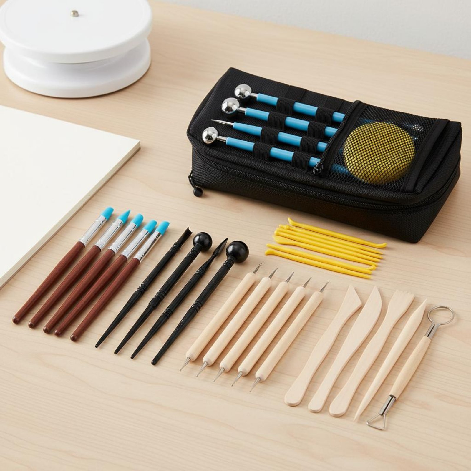 طقم تشكيل الطين المكون من 38 ق - مراجعة Model Kit Tools وسعره