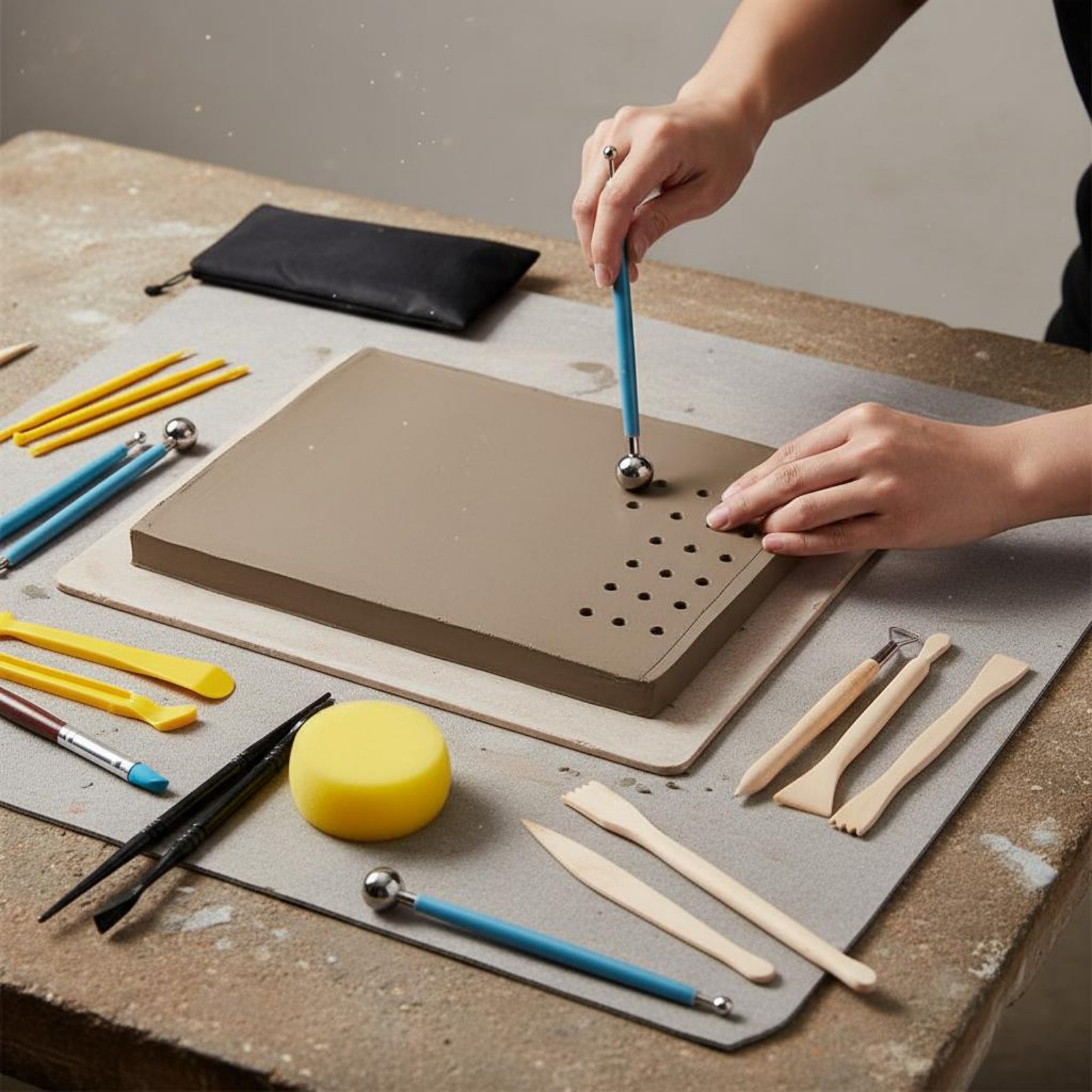 طقم تشكيل الطين المكون من 38 ق - مراجعة Model Kit Tools وسعره