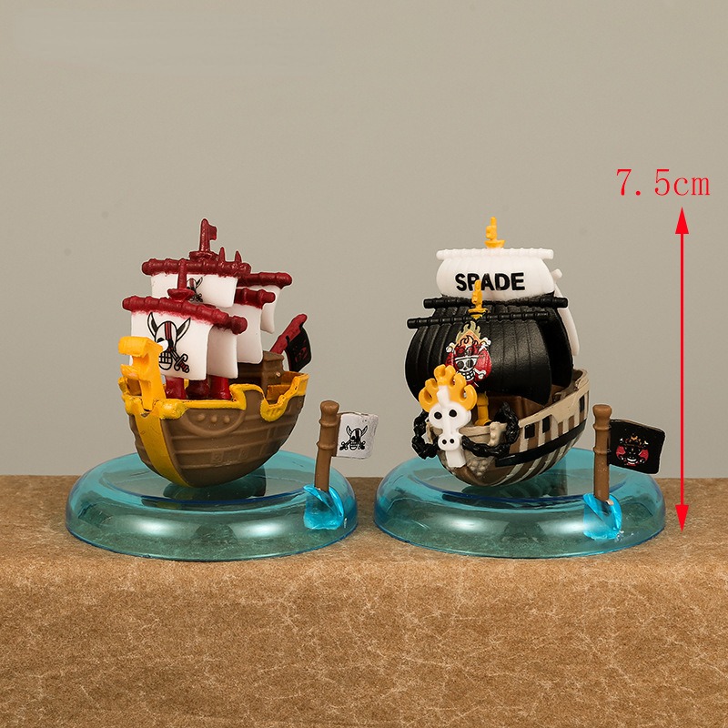 8 سنتيمتر 8 قطعة/المجموعة أنيم - مراجعة Model Kit Thousand Sunny وسعره