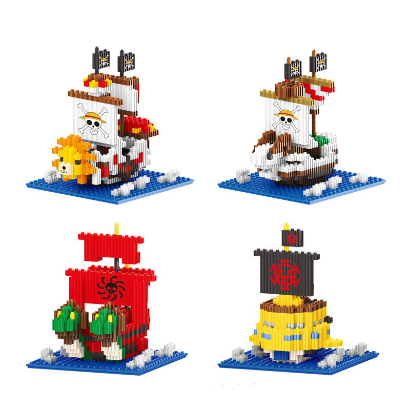 ألف صني اللبنات الصغيرة Linkgo - مراجعة Model Kit Thousand Sunny وسعره