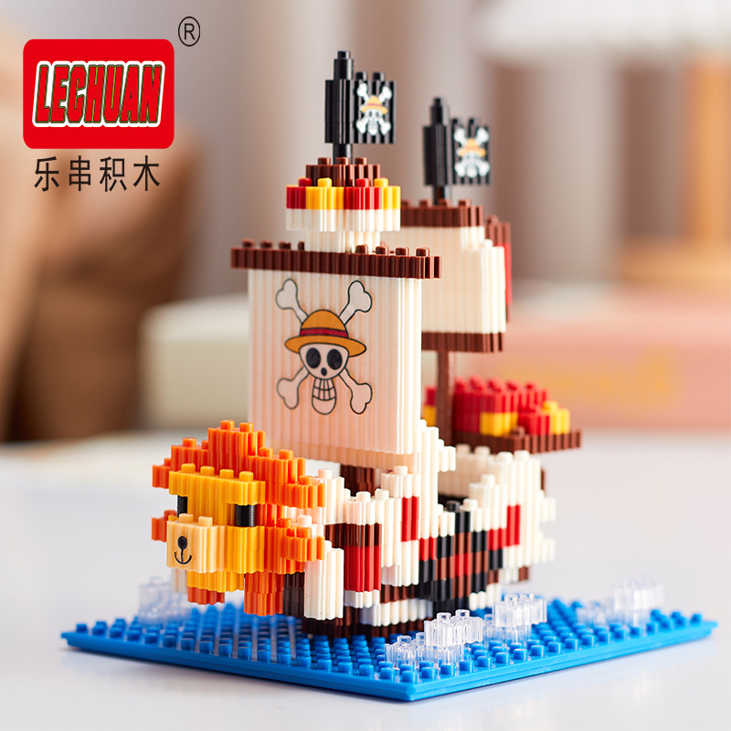 ألف صني اللبنات الصغيرة Linkgo - مراجعة Model Kit Thousand Sunny وسعره