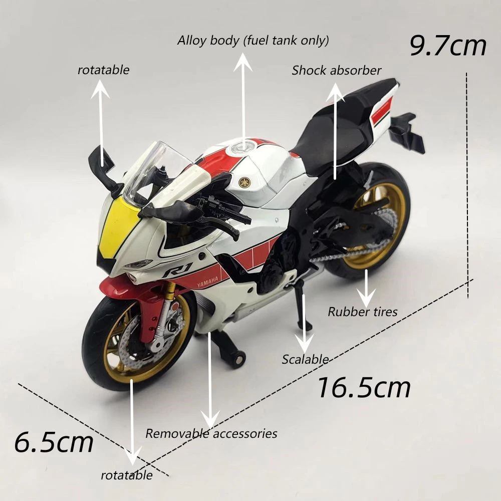 1/12 مقياس ياماها YZF-R1M نموذ - مراجعة Model Kit Yamaha وسعره