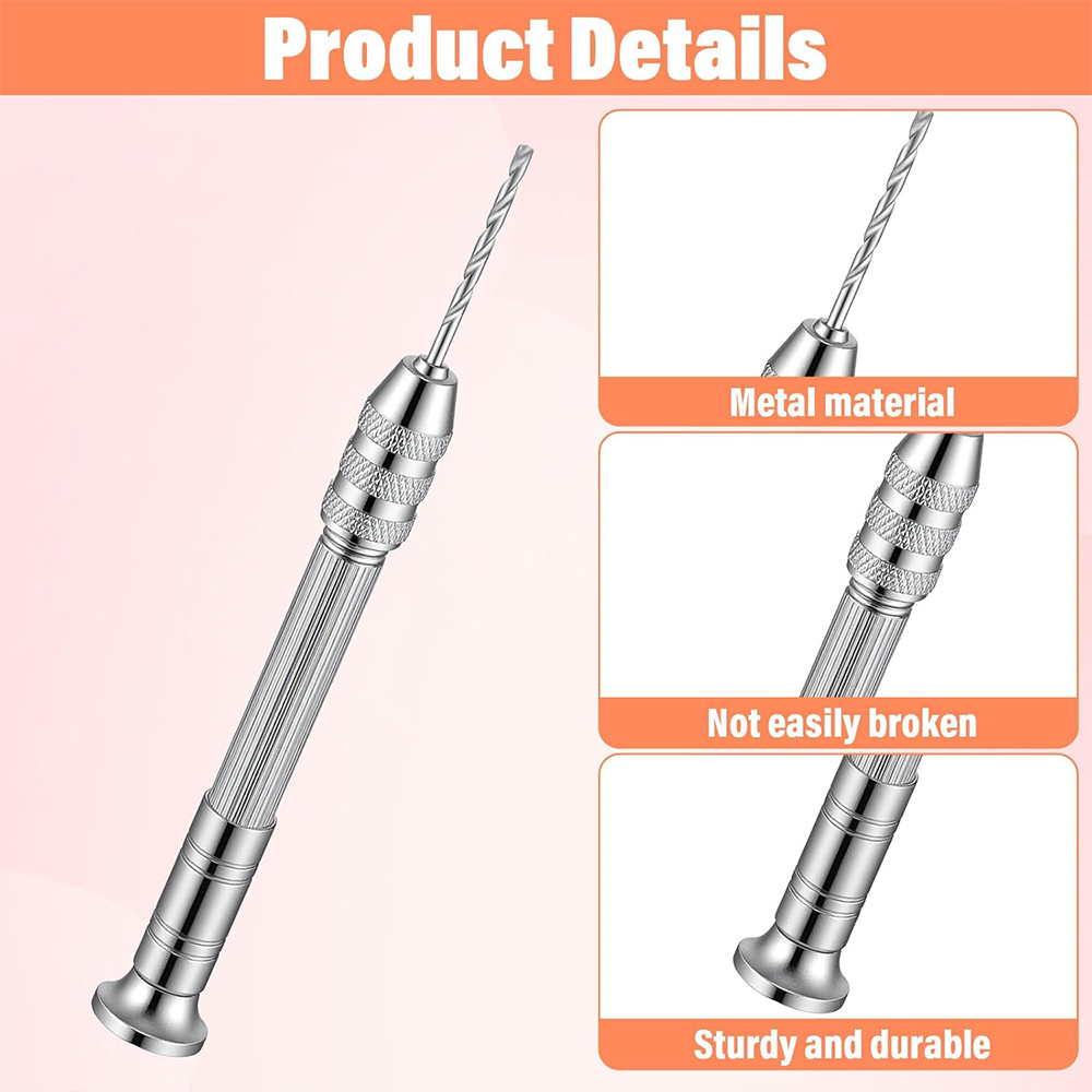 مجموعة مثقاب يدوي صغير مع 10 ر - مراجعة Pin Vice Micro وسعره