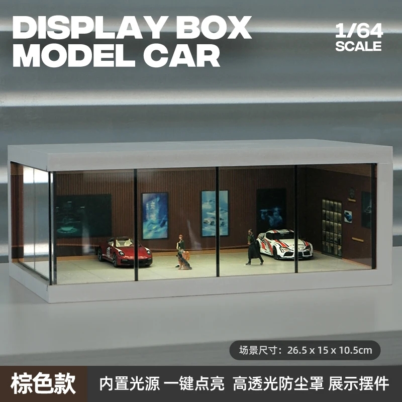 1/64 محاكاة مصغرة الشكل المشهد - مراجعة Model Kit Display Case وسعره
