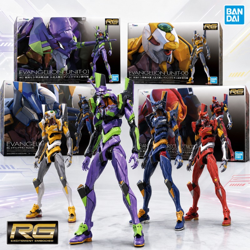 مجسمات أنمي أصلية من بانداي RG - مراجعة Model Kit Eva 01 وسعره