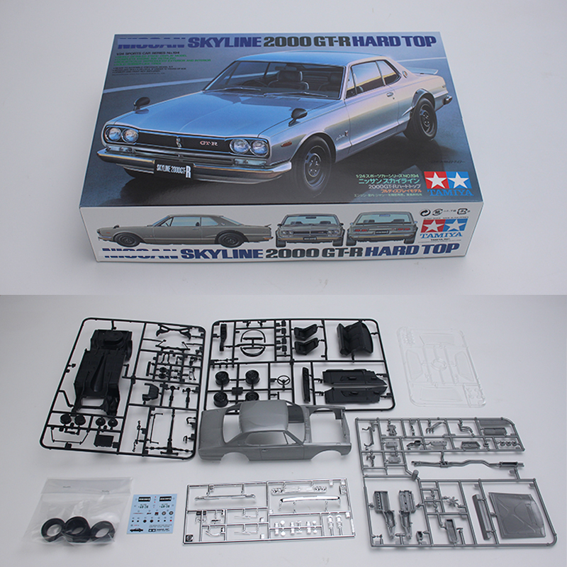 طامية البلاستيك أطقم منمذجة 24 - مراجعة Model Kit Nissan Skyline وسعره