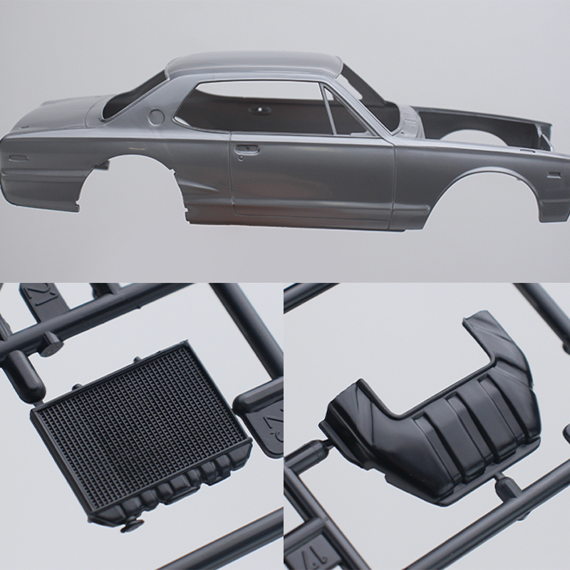 طامية البلاستيك أطقم منمذجة 24 - مراجعة Model Kit Nissan Skyline وسعره