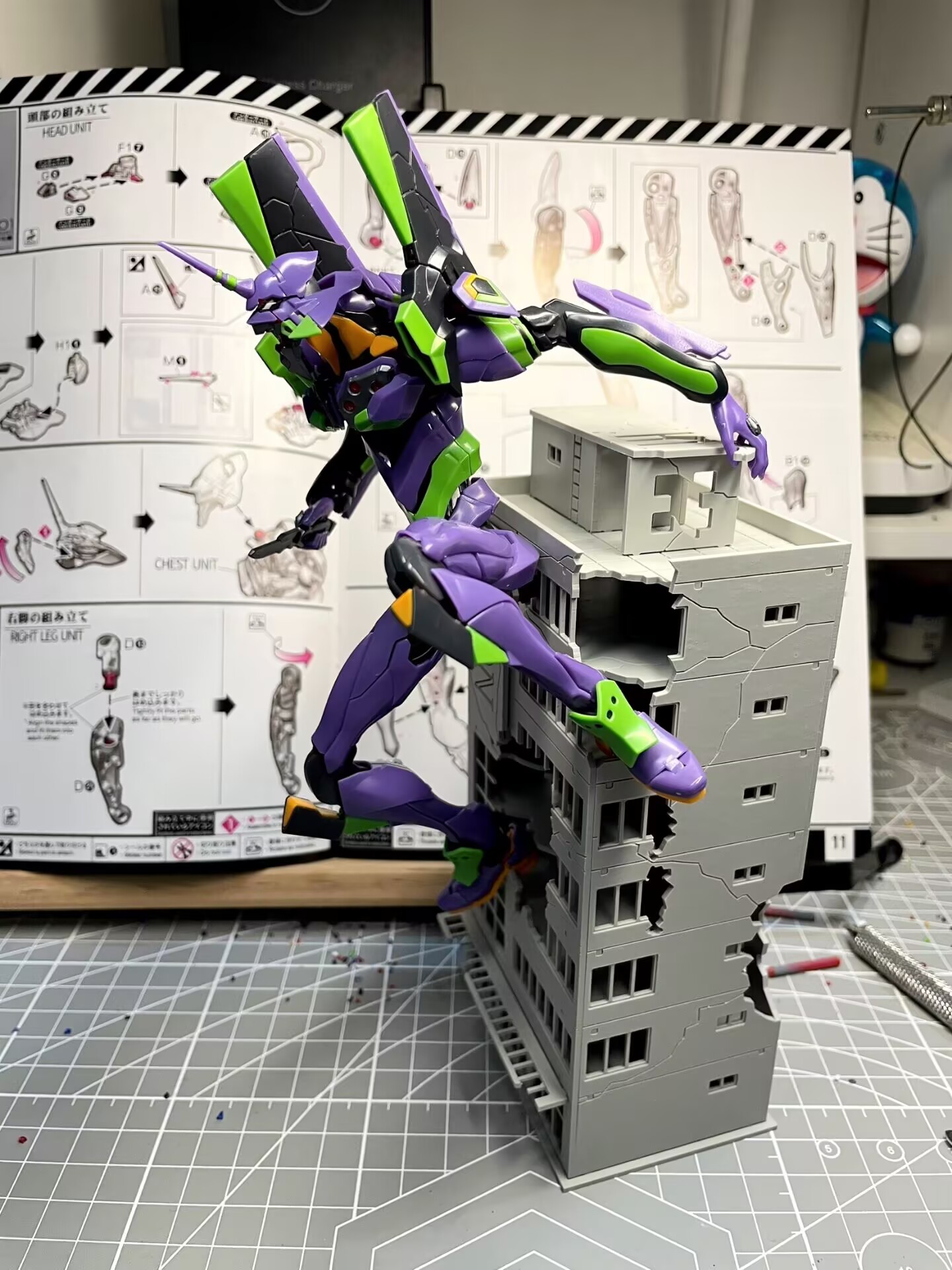 الأسهم الساخنة Rg Evangelion أ - مراجعة Model Kit Eva 01 وسعره